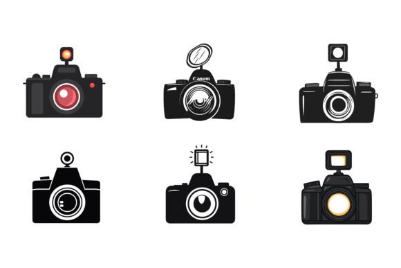 Camera Icon on a White Background: A Buyer’s Guide to AI EPS Sets