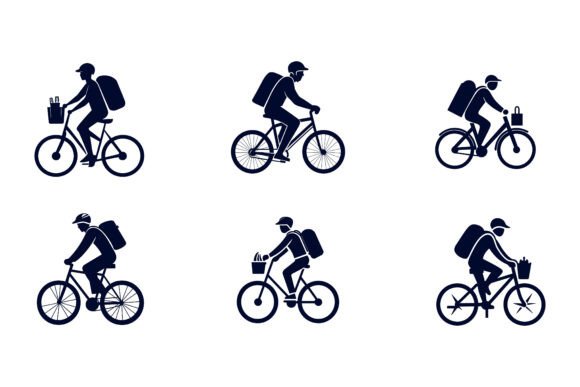 Cycling Vector Illustrations for Modern Design Projects