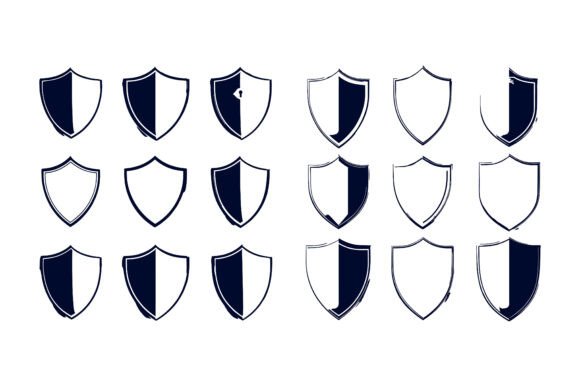 Frame Shield Icon Element: A Versatile Icon Set for Designers