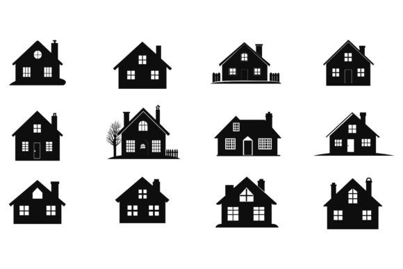 House Icon Set: Transforming Living Spaces into Visual Stories