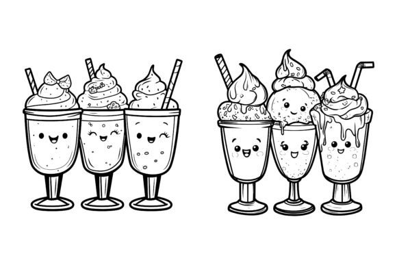 Ice Cream Line Drawing: Versatile Art for Every Creative