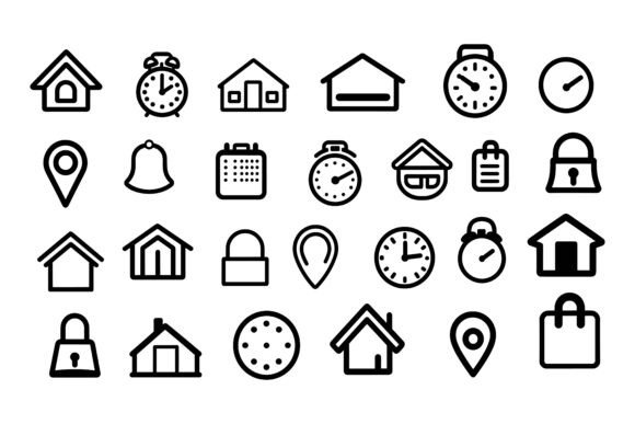 Real Estate Property Icons for Impactful Visual Design
