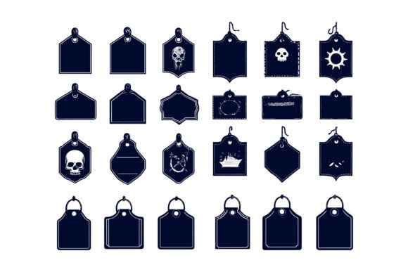 Skull Label Vector Icon: A Practical Graphic Asset for Diverse Design Workflows