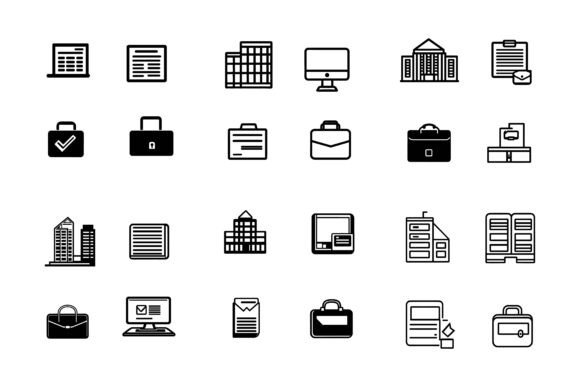 Solid Vector Icon Set – Baggage Room & Special AI EPS Collections