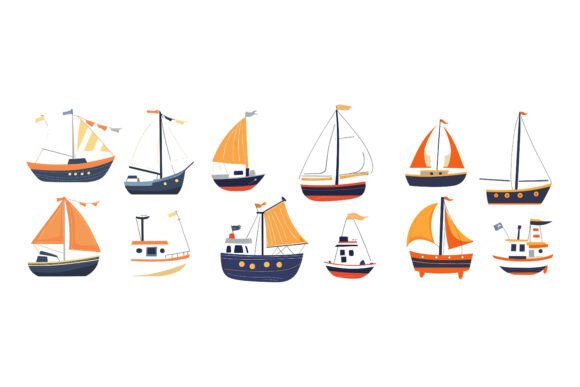 Unlock Your Creative Potential with Cute Ships and Premium AI EPS Illustration Collections