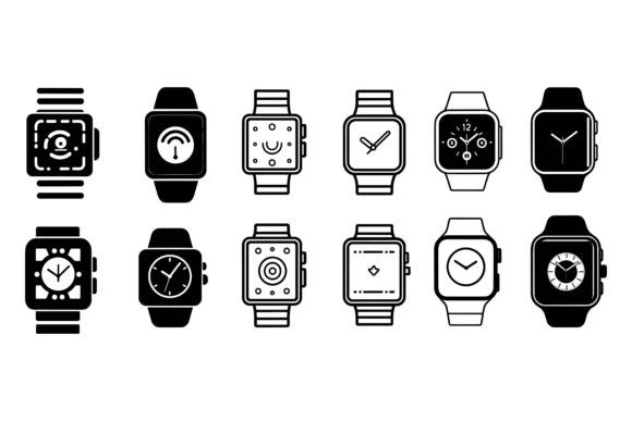 Watch Icons Set